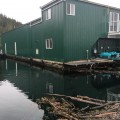 feed barge needing floatation after